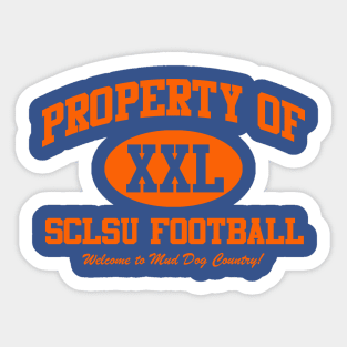 SCLSU Football Sticker